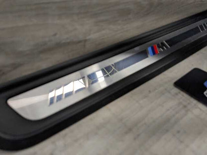 19-24 OEM BMW G20 G21 G26 M SPORT Front Left Right Door Sill Plate Molding Trim