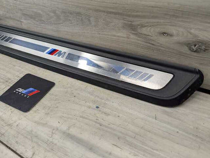 19-24 OEM BMW G20 G21 G26 M SPORT Front Left Right Door Sill Plate Molding Trim