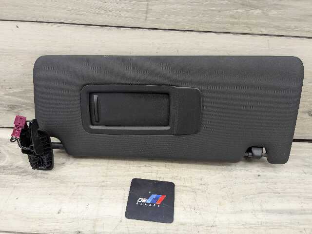 19-24 OEM BMW G20 G80 330 M340 M3 Right Passenger Side Interior Sun Visor Black