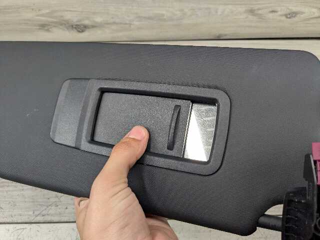19-24 OEM BMW G20 G80 330 M340 M3 Left Driver Side Interior Sun Visor Black