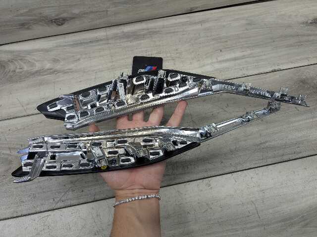 19-24 OEM BMW G20 330 M340 Left Right Center Console Decorative Side Trim PAIR