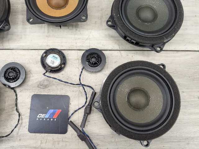 19-24 OEM BMW G20 G22 G23 G26 Hi-Fi HiFi Stereo Audio Mid Speakers Tweeters SET