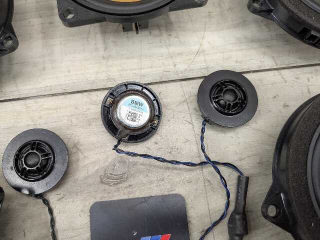 19-24 OEM BMW G20 G22 G23 G26 Hi-Fi HiFi Stereo Audio Mid Speakers Tweeters SET
