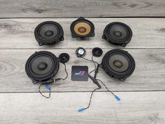 19-24 OEM BMW G20 G22 G23 G26 Hi-Fi HiFi Stereo Audio Mid Speakers Tweeters SET