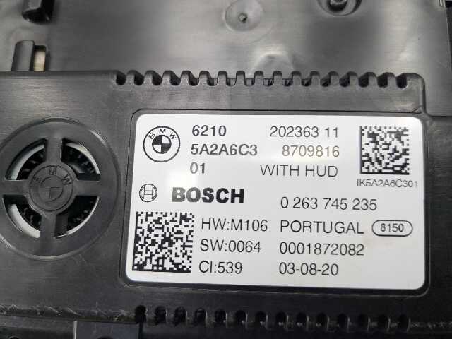 OEM BMW F44 228 M235 Digital Instrument Cluster Speedometer Gauge HUD 10.25