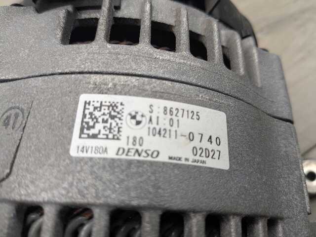 20-24 OEM BMW F39 F44 F48 Engine B46 B48 Alternator Generator 180A DENSO