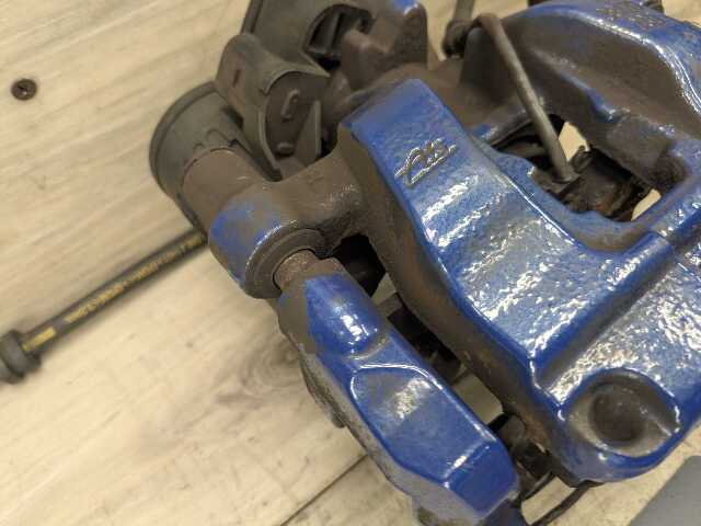 18-24 OEM BMW F39 F44 M35iX M235iX REAR Right Passenger Side Brake Caliper BLUE