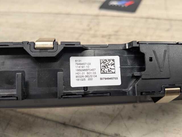 OEM BMW G20 G22 G23 G80 G82 G83 Control Panel Radio Media Buttons Control OYSTER