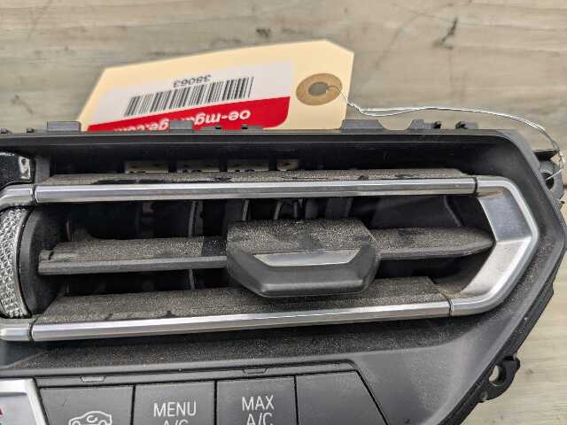 OEM BMW G20 G22 G23 G26 G80 G82 G83 AC Vent Heater Climate Control Switch Panel