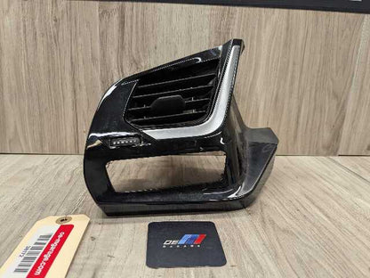 18-26 OEM BMW G29 Z4 30 M40 Left Driver AC Air Vent Trim Piano Black