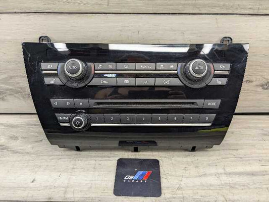 *14-19 OEM BMW F15 F16 F85 X5 X6 AC Climate Heater Control Radio Media Switch
