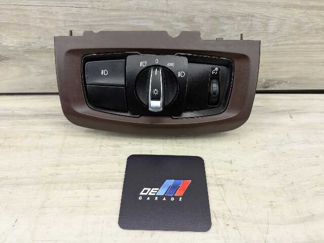 OEM BMW F15 F16 F85 F86 X5 X6 Headlight Switch Control Panel Light Module WINE