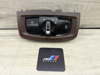 OEM BMW F15 F16 F85 F86 X5 X6 Headlight Switch Control Panel Light Module WINE