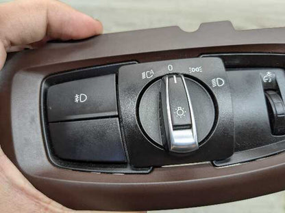 OEM BMW F15 F16 F85 F86 X5 X6 Headlight Switch Control Panel Light Module WINE