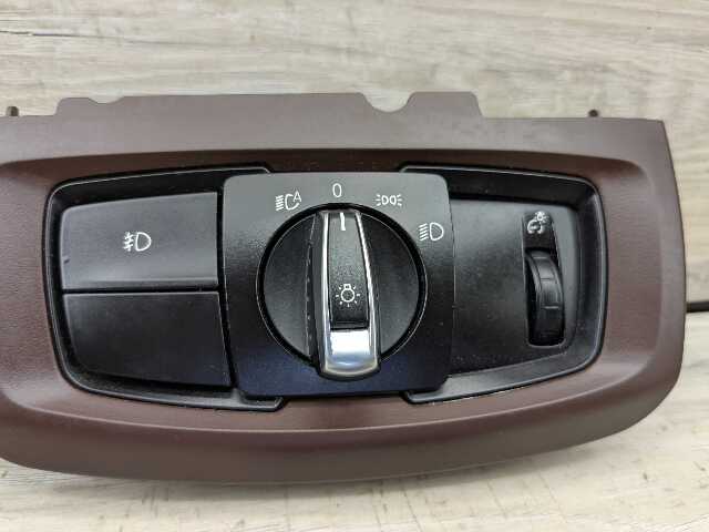 OEM BMW F15 F16 F85 F86 X5 X6 Headlight Switch Control Panel Light Module WINE