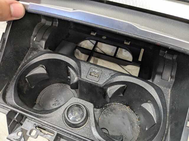 19-24 OEM BMW G20 330 M340 Center Console Cup Holder Storage Compartment