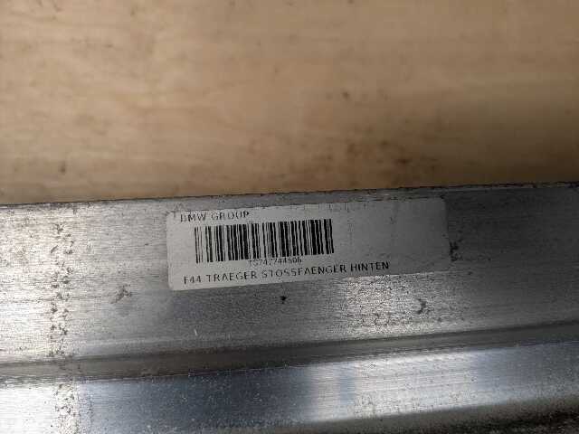 20-25 OEM BMW F44 F74 228 M235 Rear Bumper Reinforcement Carrier Impact Bar