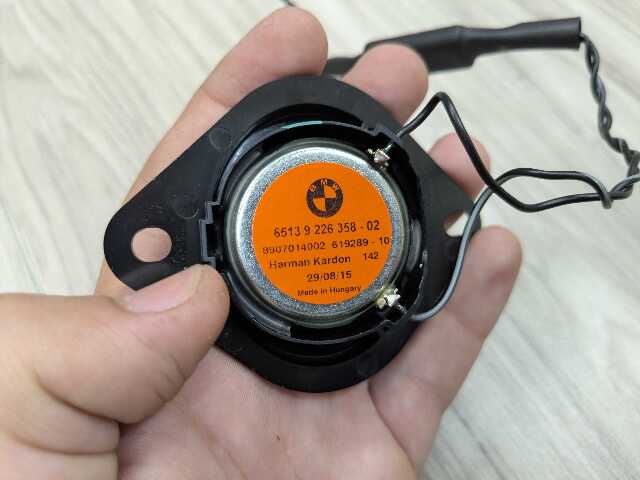 16-19 OEM BMW G11 G12 740 750 760 HARMAN KARDON Mid Range Speaker Tweeter PAIR
