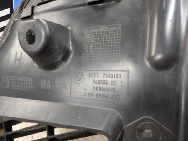 16-19 OEM BMW G11 G12 740 750 Front Left Driver Fender Liner Wheel Splash Shield