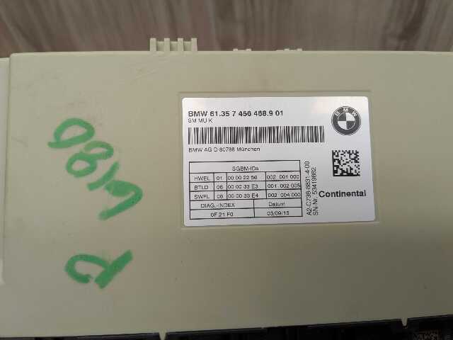 16-19 OEM BMW G11 G12 740 750 B7 Left Driver or Right Passenger Seat Module