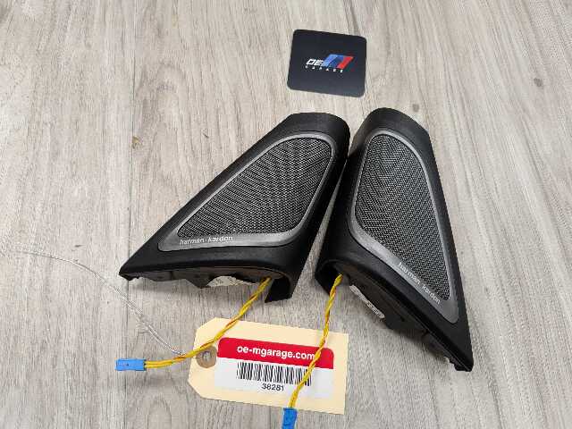 OEM BMW G11 G12 740 750 HARMAN KARDON Door Audio Sound Speaker Tweeters PAIR