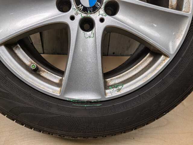 07-13 OEM BMW E70 X5 Wheel Rim 18x8.5 ET46 5x120 Star Spoke Style 209