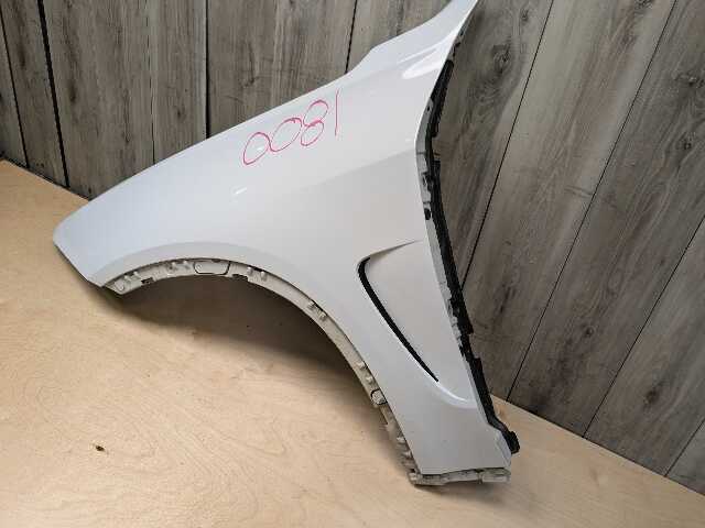 14-18 OEM BMW F15 X5 Front Left Driver Side Fender Panel White 300