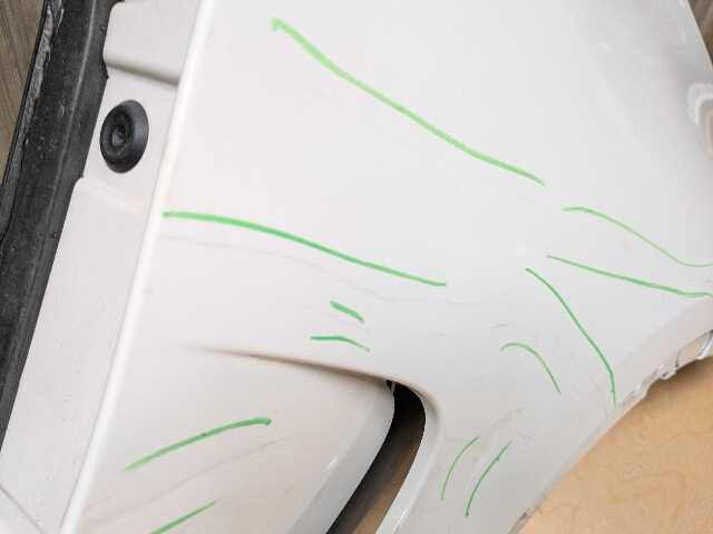 *NOTE* 14-18 OEM BMW F15 X5 Front Right Passenger Side Fender Panel White 300
