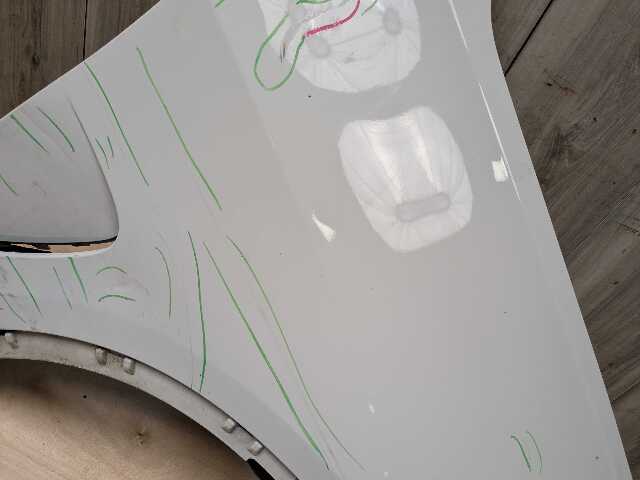 *NOTE* 14-18 OEM BMW F15 X5 Front Right Passenger Side Fender Panel White 300