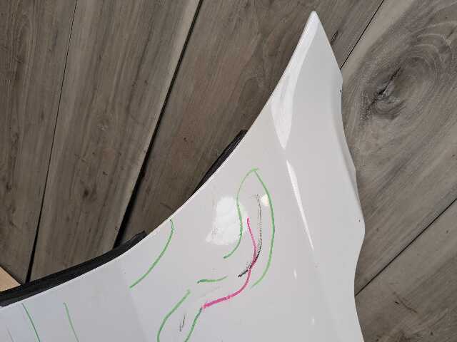 *NOTE* 14-18 OEM BMW F15 X5 Front Right Passenger Side Fender Panel White 300
