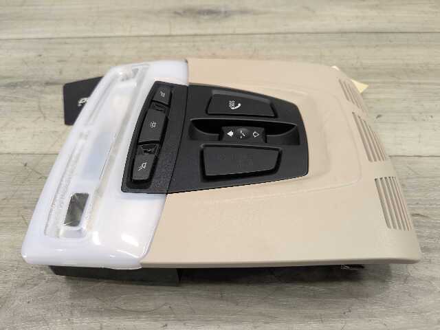 14-19 OEM BMW F15 F16 X5 X6 Headliner Roof Console Dome Light SOS Switch Black