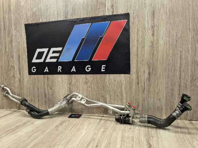 16-19 OEM BMW F90 M5 G12 750 G30 M550 Transmission Oil Cooler Line Inlet Outlet