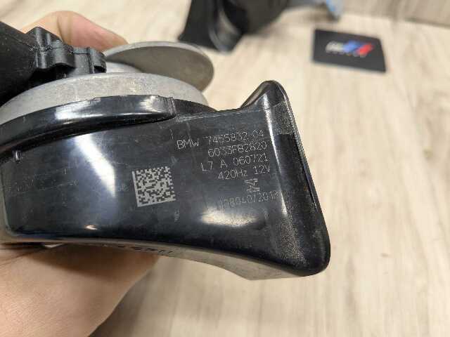 19-26 OEM BMW G29 Z4 30 M40 Left Right Horn Signal Alarm Tone PAIR SET