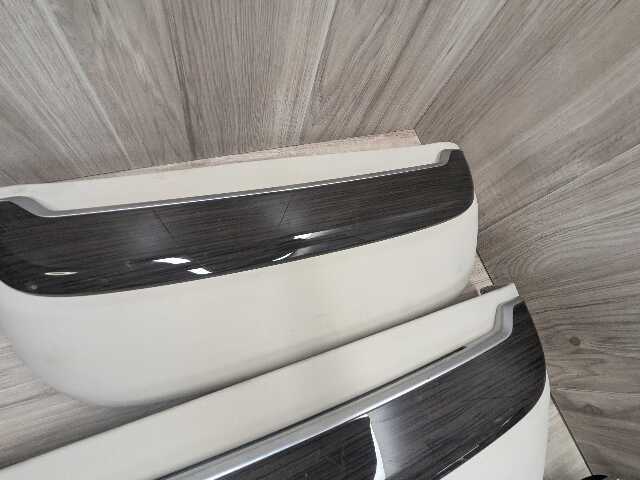 16-19 OEM BMW G12 750 Center Dash Doors Air Vent Wood Interior Light Trim SET