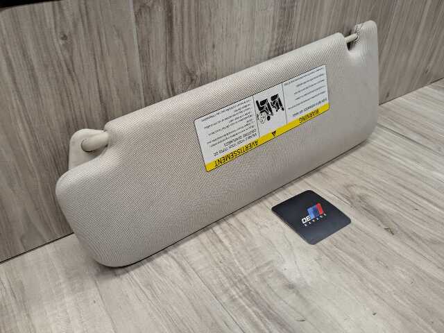 16-22 OEM BMW G11 G12 740 750 M760 B7 Right Passenger Interior Sun Visor Beige