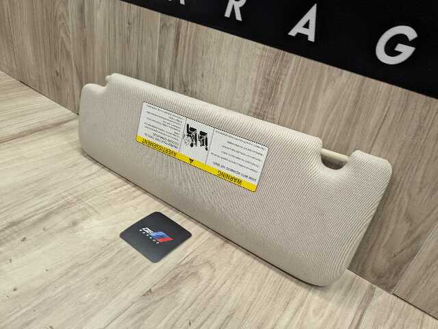 16-22 OEM BMW G11 G12 740 750 M760 B7 Right Passenger Interior Sun Visor Beige