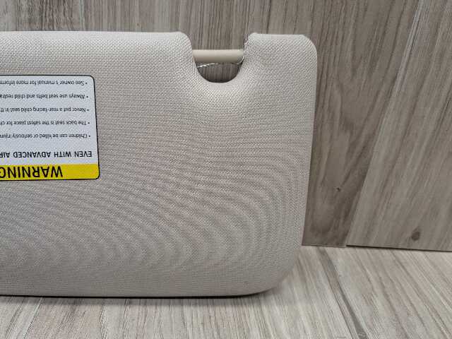 16-22 OEM BMW G11 G12 740 750 M760 B7 Right Passenger Interior Sun Visor Beige
