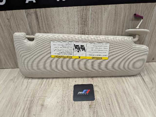 16-22 OEM BMW G11 G12 740 750 M760 B7 Left Driver Interior Shade Sun Visor Beige