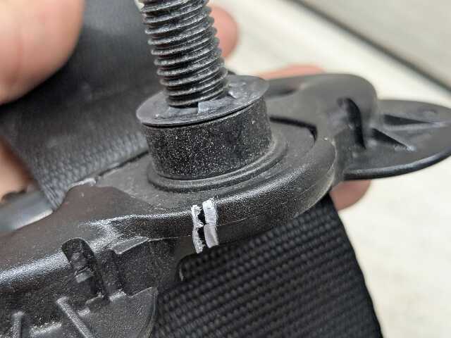 12-20 OEM BMW F30 F36 F80 M3 Front Right Passenger Side Seatbelt Retractor Black