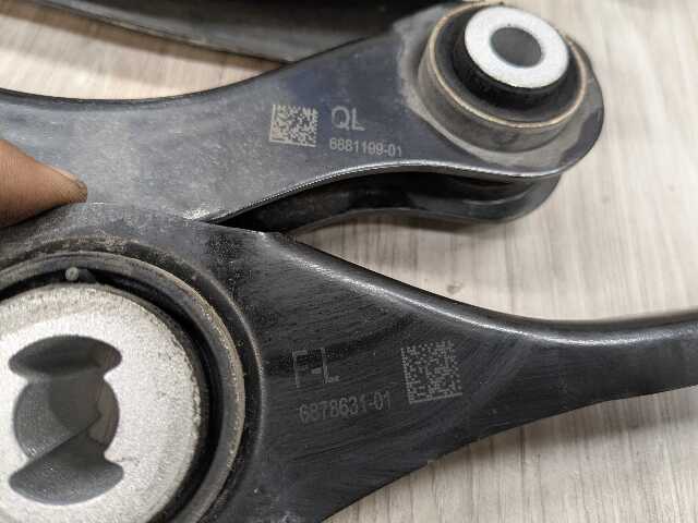 OEM BMW G20 G22 G23 G26 G29 G42 Rear Right Passenger Upper Lower Control Arm SET