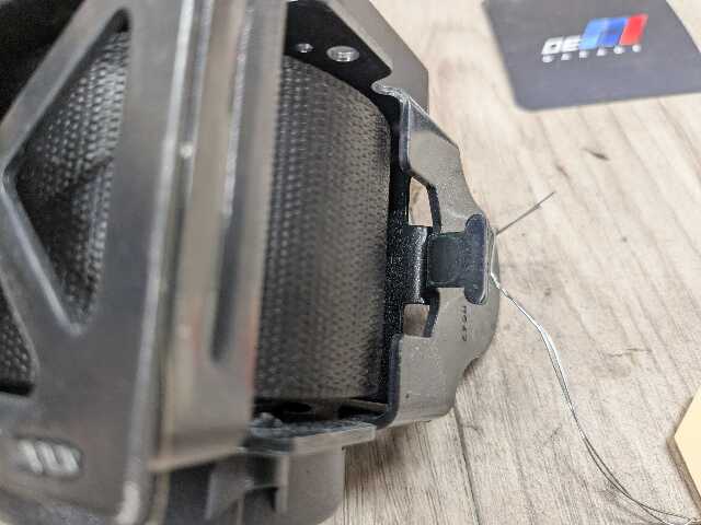 OEM BMW F22 F32 F36 F82 F87 M4 REAR Left Right Upper Seat Belt Retractor Black