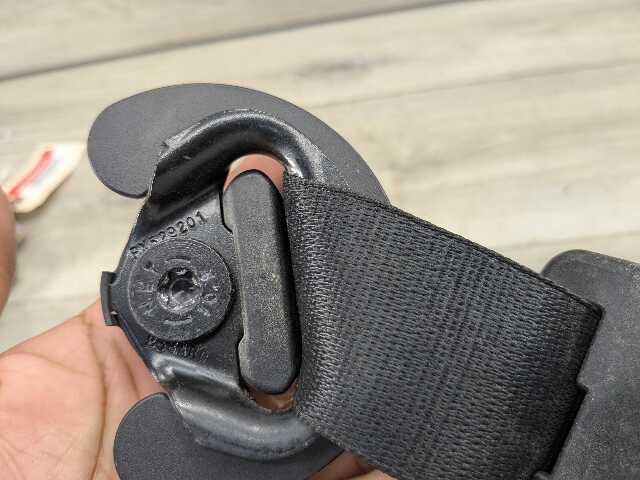 OEM BMW F15 F16 F85 X5 X6 Front Left Driver Seat Belt Seatbelt Retractor Black