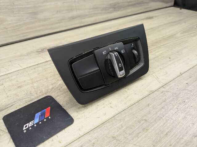 OEM BMW F22 F30 F32 F36 F80 Headlight Switch Control Panel Light Module BLACK