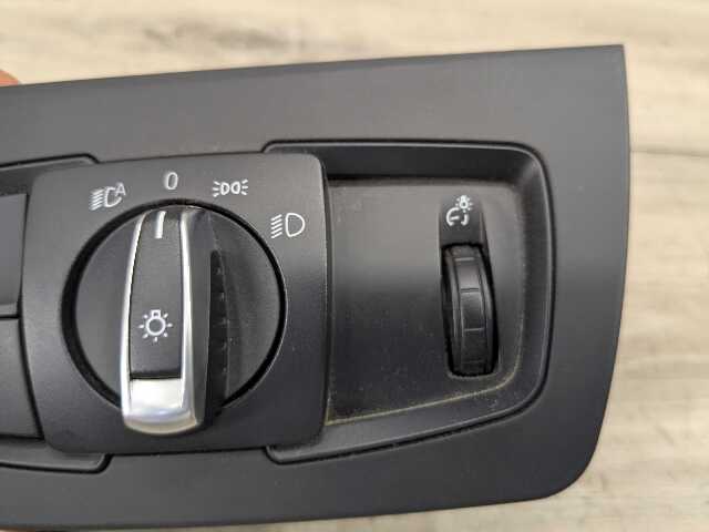 OEM BMW F22 F30 F32 F36 F80 Headlight Switch Control Panel Light Module BLACK
