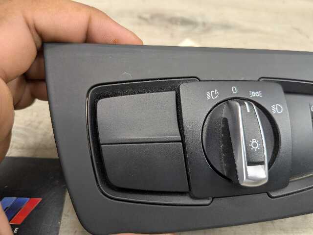 OEM BMW F22 F30 F32 F36 F80 Headlight Switch Control Panel Light Module BLACK