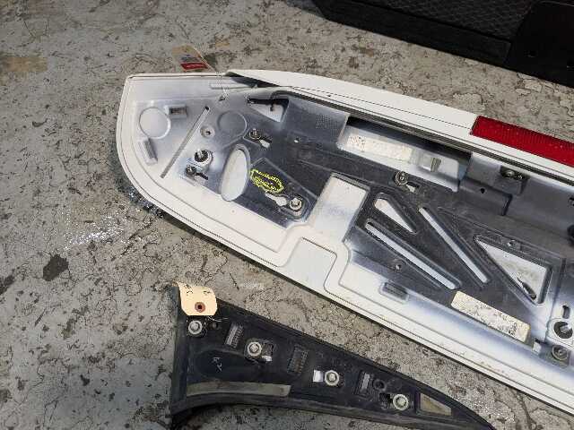 14-18 OEM BMW F15 X5 Tailgate Liftgate Trunk Upper Molding Wing Spoiler SET