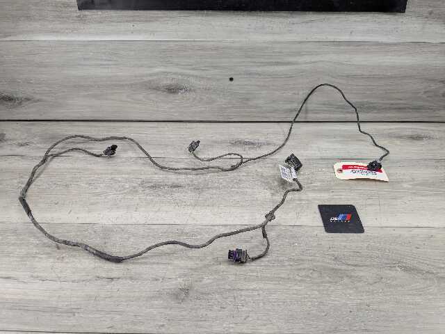 14-18 OEM BMW F15 X5 REAR Parking Distance Sensors PDC Wire Wiring Harness