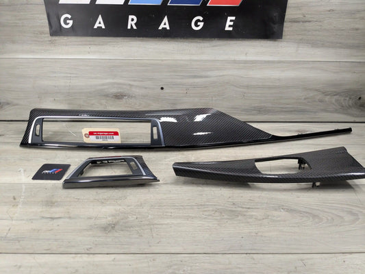 15-20 OEM BMW F80 F82 M3 M4 Carbon Fiber Interior Trim Console Vents SET