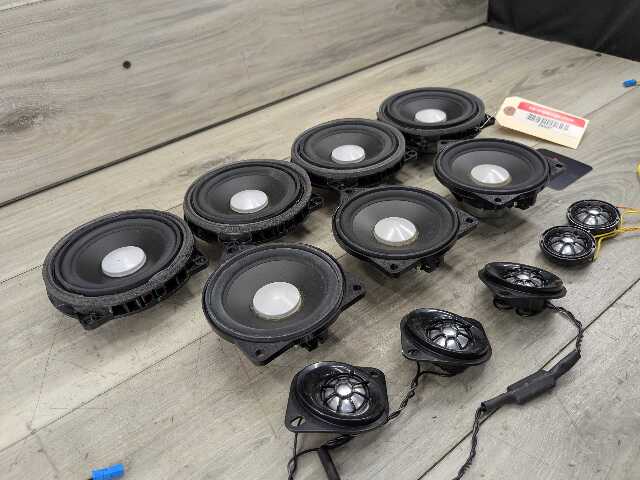 OEM BMW F30 F32 F36 F80 F82 M3 HARMAN KARDON Audio Sound Speaker Subwoofer SET