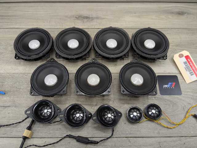 OEM BMW F30 F32 F36 F80 F82 M3 HARMAN KARDON Audio Sound Speaker Subwoofer SET